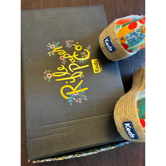 0172 Size 8.5 Keds Triple Kicker with Rifle Paper Company. Brand New. - Picture 8 of 10